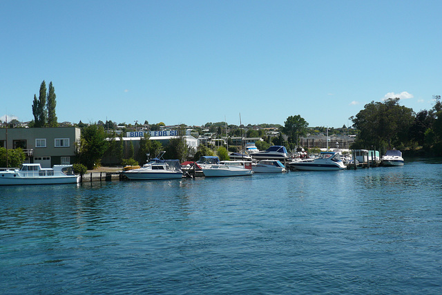 Boats On The Waikato River