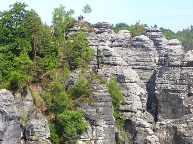 Die Bastei im Mai