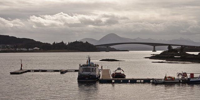 Skye bridge from Kyle