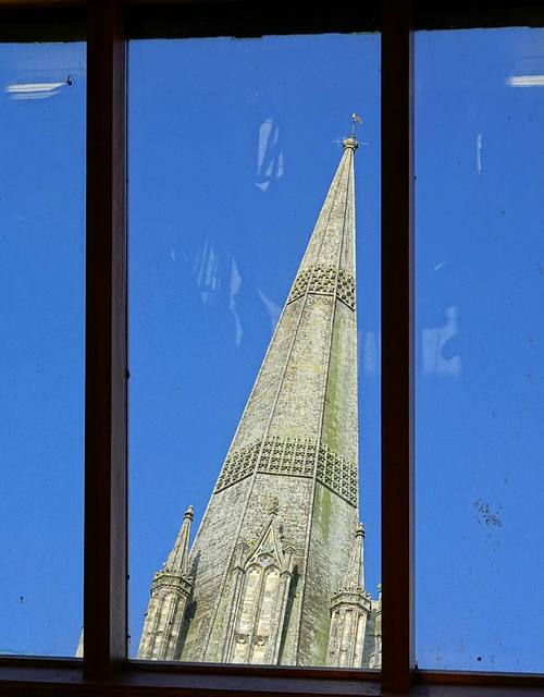 The spire, Chichester Cathedral