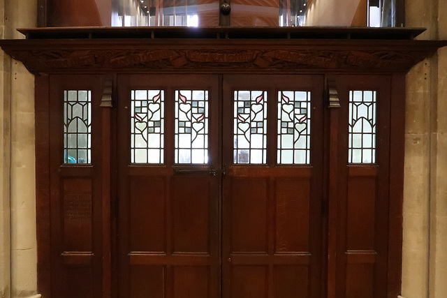 Glazed doors