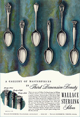 Wallace Sterling Ad, 1950