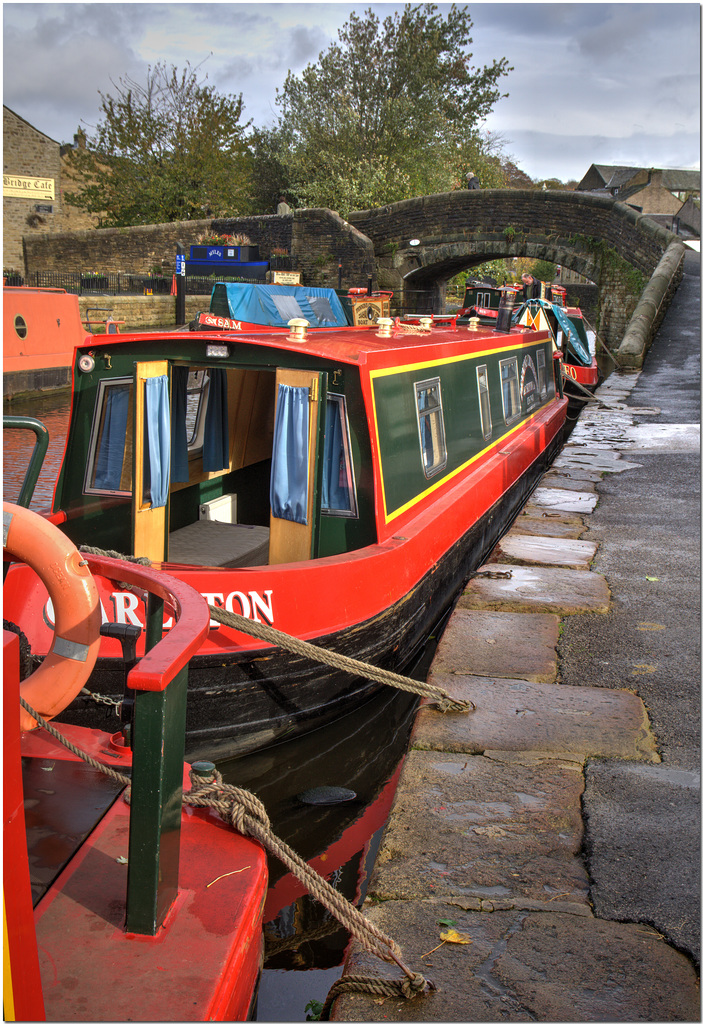 Skipton Canal and Bridge