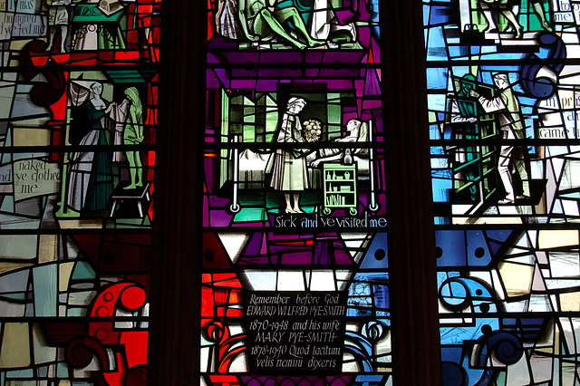 1967 Stained Glass by Harry Harvey, Sheffield Cathedral