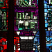 1967 Stained Glass by Harry Harvey, Sheffield Cathedral