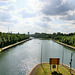 Rhein-Herne-Kanal von der Schleuse Herne-Ost aus / 25.05.2019