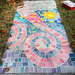 Pandemic chalk: Mosaic swirls 6