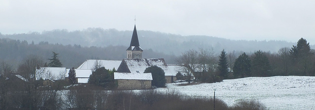 Neige en Périgord