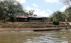 Voguant tranquillement sur la rivière San Juan