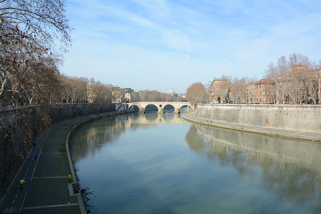 Roma, Fiume Tevere e Ponte Sisto