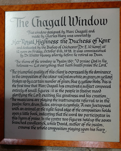 The Chagall Window