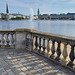 Die Binnenalster von der Lombardsbrücke Die Binnenalster von der Lombardsbrücke
