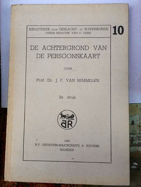 De achtergrond van de persoonskaart