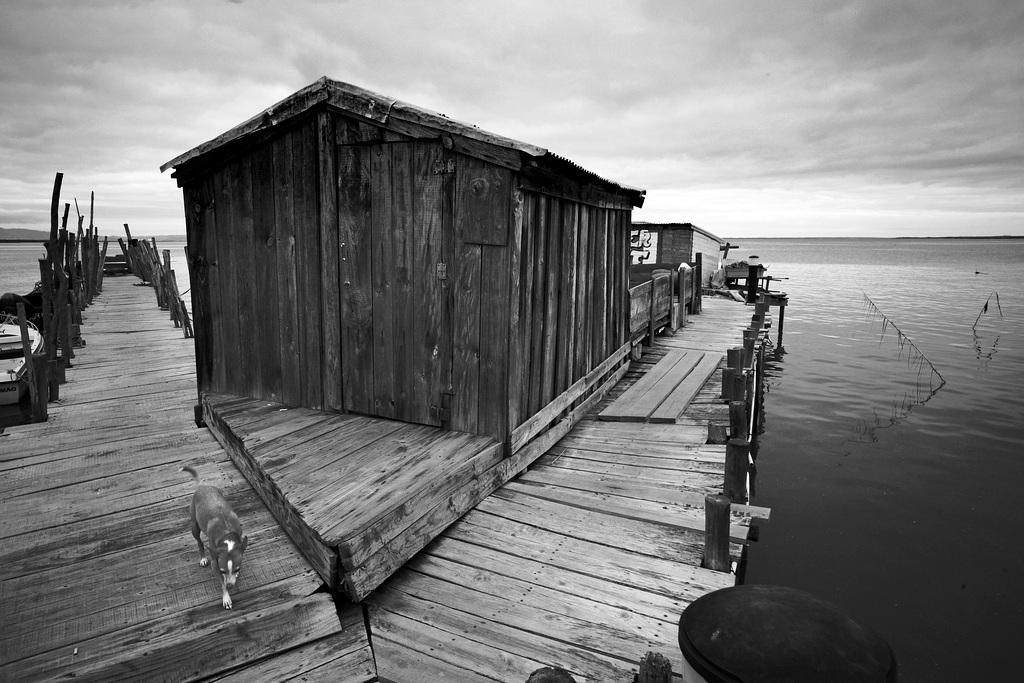 Carrasqueira, Cais palafítico