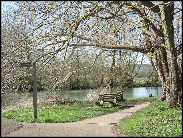 Thames Path at Four Streams