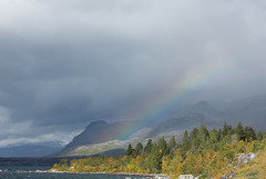 den ganzen Tag, immer wieder ... aber das Gold oder den Schatz, den man am Ende des Regenbogens finden soll, haben wir nicht gefunden ...  P.i.P. (© Buelipix)