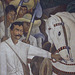 Detail of Agrarian Leader Zapata by Diego Rivera in the Museum of Modern Art, March 2010