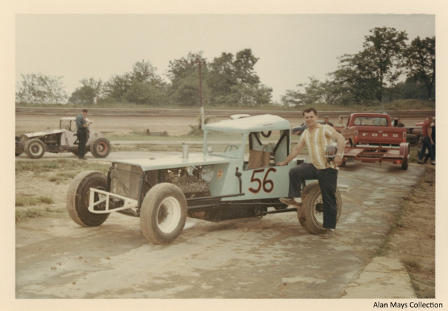 A Race Car Driver and His Car