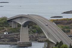 The Skye Bridge from above