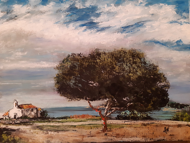 Paysage provençal