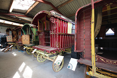 Romany Caravan of 1900, Hartlebury Castle, Worcestershire