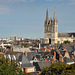 La Cathédrale St-Maurice d'Angers vue du Château