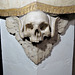 st margaret's church, barking, essex (99)winged skull on c18 tomb to sarah fleming +1715