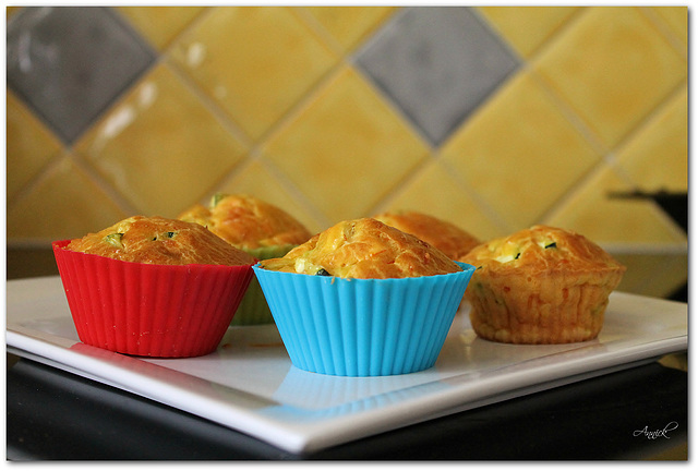 Muffins aux légumes