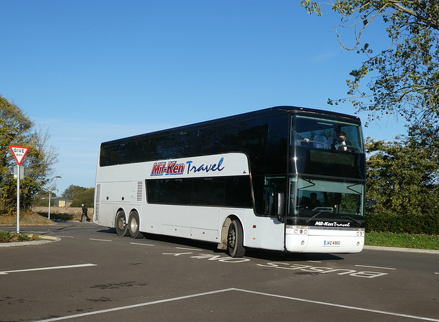 Mil-Ken Travel JAZ 4960 at the Mildenhall Hub/MCA - 1 Nov 2021 (P1090807)