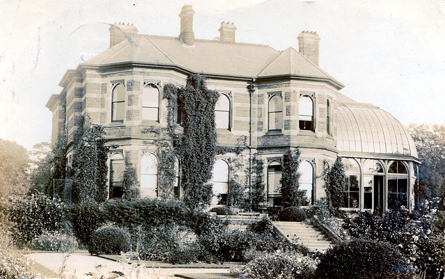 Side View, Norbury Hall, Derbyshire (Demolished 1960s)