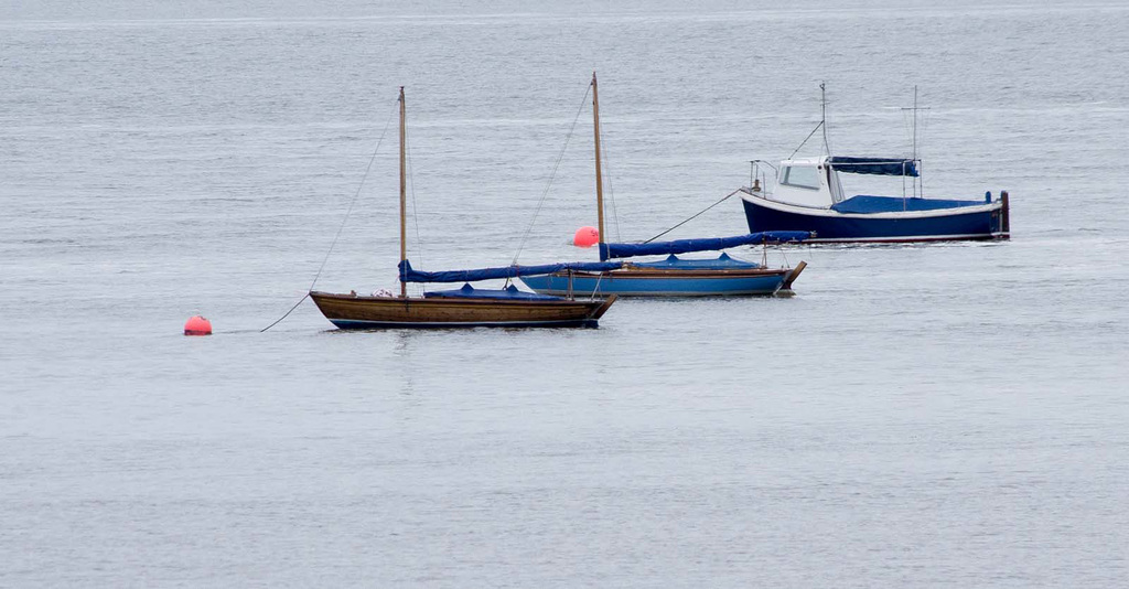 Boats in the Mersey