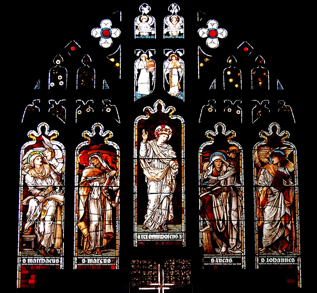 Burne Jones East Window, Youlgreave, Derbyshire