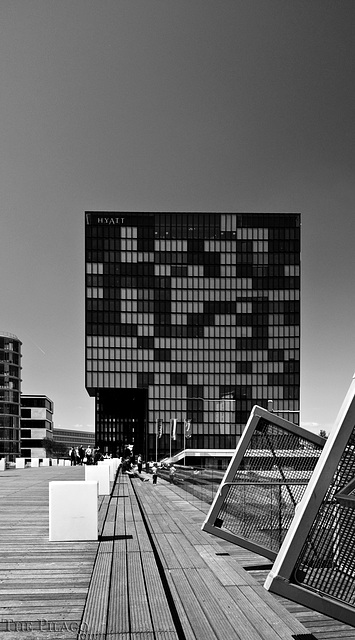 Hyatt Regency Hotel in Medienhafen Düsseldorf