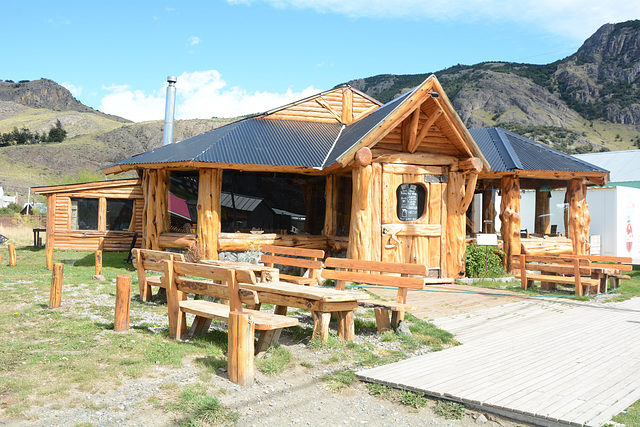 Argentina, El Chalten, Don Guerra Wooden Restaraunt