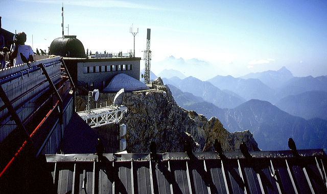 Summit-Zugspitse see from the north