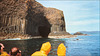 Approching Fingal's Cave