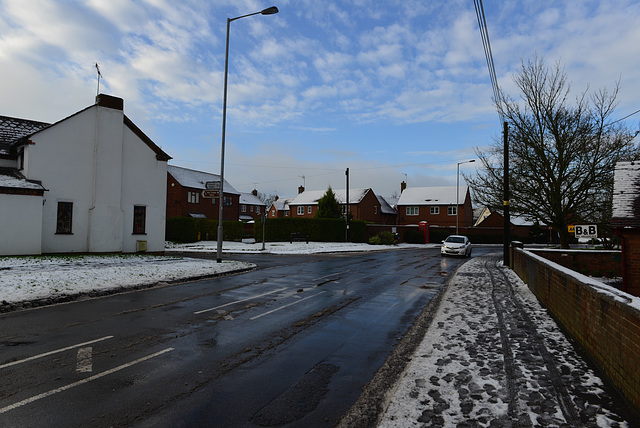 Snow in Haughton