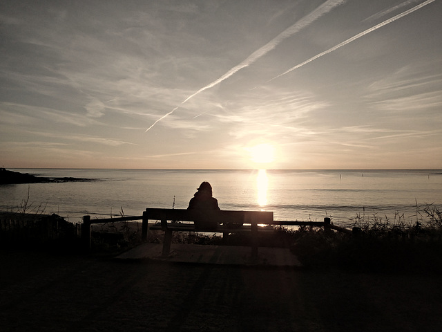 le banc des romantiques