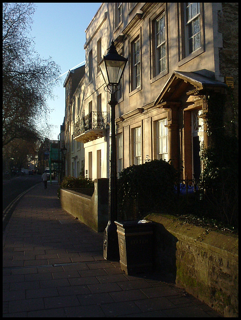 early morning in St Giles