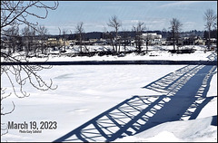 Fraser River in Quesnel, BC