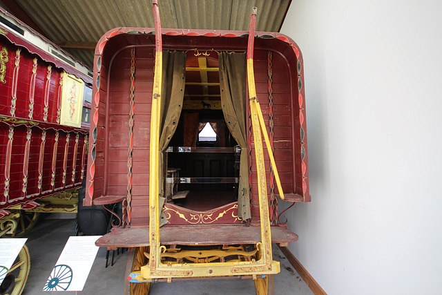 Romany Caravan of 1900, Hartlebury Castle, Worcestershire