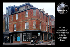 Walton Street & Little Claredon Street Junction - Oxford - 18.11.2014