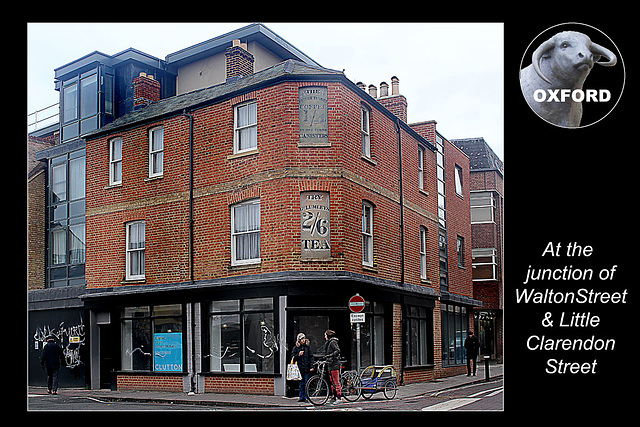 Walton Street & Little Claredon Street Junction - Oxford - 18.11.2014