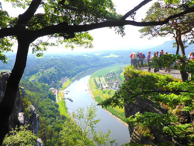 Die Bastei im Mai