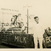 Abbotts "A" Milkman, Milkmaid, and Parade Float, ca. 1922