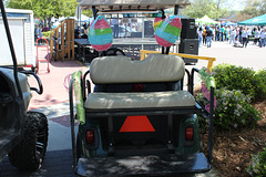 HBM! :)))  come ride on the back bench of my golf cart... in town for our annual festival !  4-2020