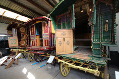 Romany Caravan of 1900, Hartlebury Castle, Worcestershire