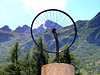 Monumento in ricordo dell' 86° Giro d'Italia (Cascate del Toce - Val Formazza - VB)