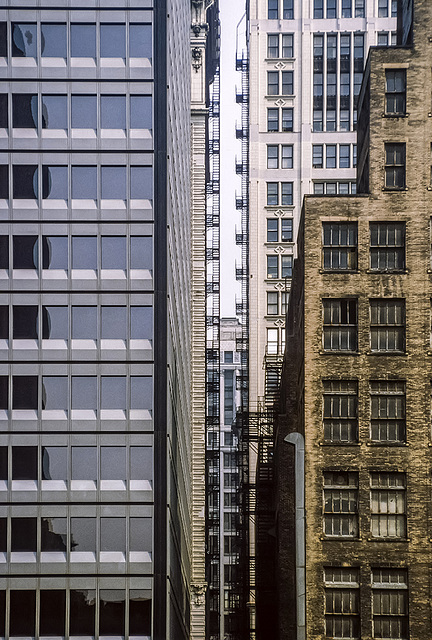 Chicago - fire stairs for Taormina - 1986