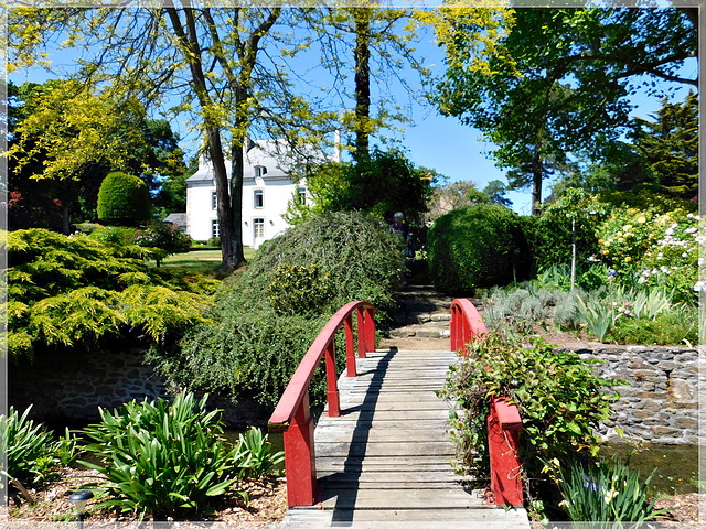 la malouinière et le parc de la ravillais à Ploubalay ou Beaussais-sur-mer (22)